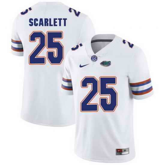 Florida Gators Jordan Scarlett 25 White NCAA Jersey.jpg
